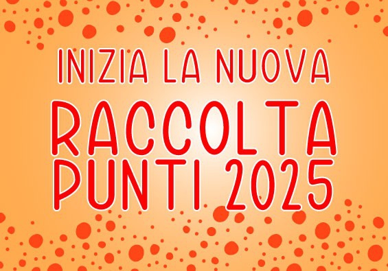 INIZIA LA NUOVA RACCOLTA PUNTI